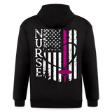 3672728621 Men's Zip Hoodie - black