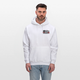 My Favorite Firefighter Calls Me Mom Men's Hoodie  - CK3702 - Front And bACK - white