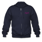 3714977453  Nurse Flag Men's Zip Hoodie    CK1934 - navy