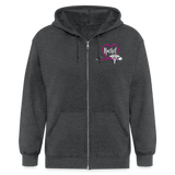 3672728621 Men's Zip Hoodie - deep heather
