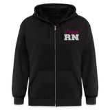 3816211400 Nurse Flag Men's Zip Hoodie    CK1934 - black