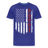 American Poppy Men's Premium T-Shirt (CK1866) - royal blue