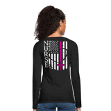 3815412412 Women's Premium Long Sleeve T-Shirt - black