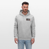 My Favorite Firefighter Calls Me Mom Men's Hoodie  - CK3702 - Front And bACK - heather gray