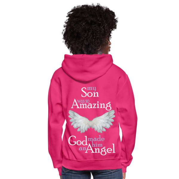 Amazing Son Women's Hoodie   CK3559 - fuchsia