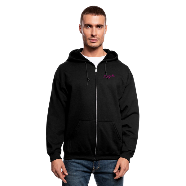 3714977453  Nurse Flag Men's Zip Hoodie    CK1934 - black