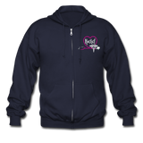 3672728621 Men's Zip Hoodie - navy