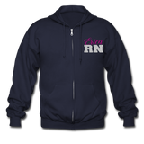 3816211400 Nurse Flag Men's Zip Hoodie    CK1934 - navy