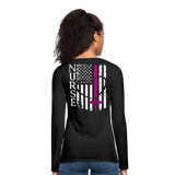 3815412412 Women's Premium Long Sleeve T-Shirt - charcoal grey