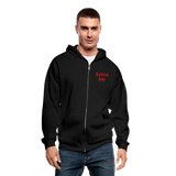 3136702026 Gildan Heavy Blend Adult Zip Hoodie - black
