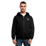 3157284768 Men's Zip Hoodie - black