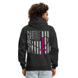 Nurse Flag Men’s Premium Hoodie CK1389 - charcoal grey