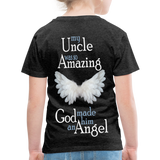 Uncle Amazing Uncle Toddler Premium T-Shirt CK3544 - charcoal grey