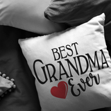 Best Grandma Ever Throw Pillow