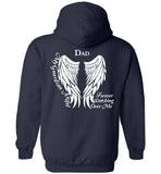 Dad Guardian Angel Hoodie - Dad Memorial Hoodie