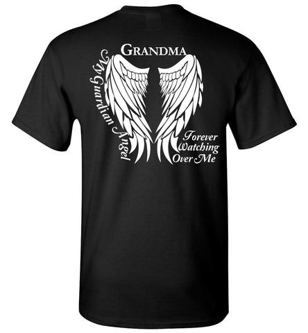 Grandma Guardian Angel Unisex T-Shirt - Memorial T-Shirt