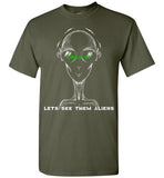 Area 51 Lets See Them Aliens Unisex T-Shirt (CK1268)