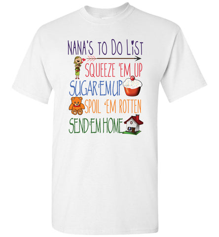 Nana's ToDo List Unisex T-shirt