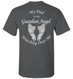 My Dad is my Guardian Angel Unisex T-Shirt Memorial Gift Tee Shirt