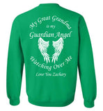 Love Zachary Great Grandma Sweatshirt