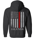 Aranda Firefighter Zipper Hoodie