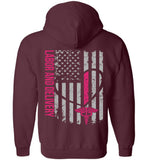 Aubree L and D Nurse Zipper Hoodie