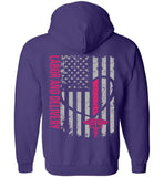 Aubree L and D Nurse Zipper Hoodie