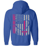 Aubree L and D Nurse Zipper Hoodie