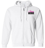 Amy Nurse - Nurse Flag Zipper Hoodie