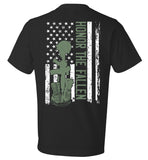 American Flag Honor The Fallen T-Shirt - (CK1283)