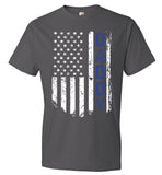 American Flag Daddy - Police Dad T-Shirt For Father's Day - (CK1087)