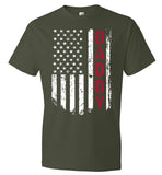 American Flag Daddy - Dad T-Shirt For Father's Day - (CK1085)