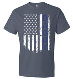 American Flag Daddy - Police Dad T-Shirt For Father's Day - (CK1087)