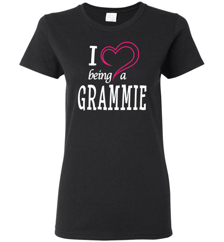 I Love Being a Grammie Ladies Tee