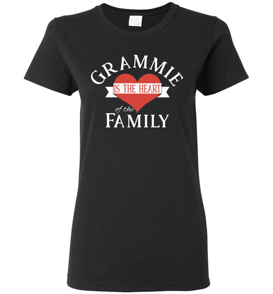 Grammie is the Heart of the Family - Ladies T-Shirt