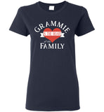 Grammie is the Heart of the Family - Ladies T-Shirt