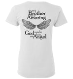 Amazing Brother Sister of An Angel Ladies T-Shirt