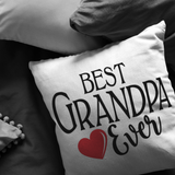 Best Grandpa Ever Throw Pillow