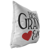 Best Granny Ever Throw Pillow