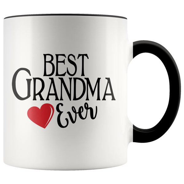 Best Grandma Ever 11 oz Accent Coffee Mug
