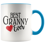Best Granny Ever 11 oz Accent Coffee Mug