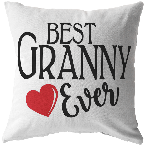 Best Granny Ever Throw Pillow