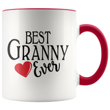 Best Granny Ever 11 oz Accent Coffee Mug