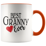Best Granny Ever 11 oz Accent Coffee Mug
