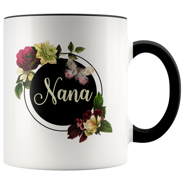 Nana 11 oz White Accent Coffee Mug