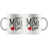 Best Mimi Ever 11 oz White Coffee Mug