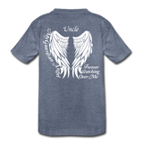 Uncle Guardian Angel Kids' Premium T-Shirt (CK1384) - heather blue