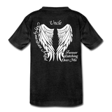 Uncle Guardian Angel Kids' Premium T-Shirt (CK1384) - charcoal gray