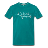 #Nurselife Men's Premium T-Shirt (CK1396) - teal