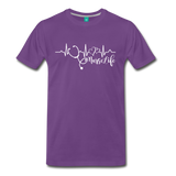 #Nurselife Men's Premium T-Shirt (CK1396) - purple